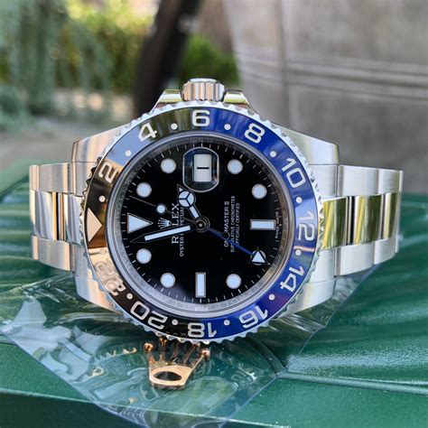 batman edition rolex|BATMAN ROLEX GMT Master II 116710 BLNR & 126710BLNR.